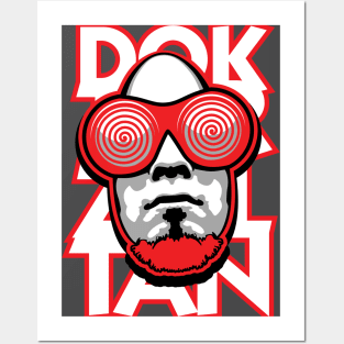 Dr. Zoltan DOKTOR Head Logo Posters and Art